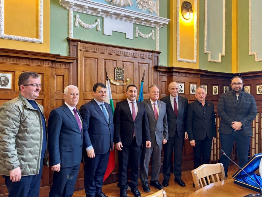 Кметът на Бурса Мустафа Бозбей посети Община Пловдив