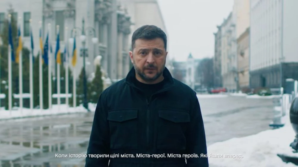 Зеленски: Днес се навършват точно четири години, откакто Путин превзе Киев за три дни