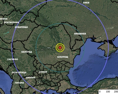 Земетресение в Румъния, усетено е и у нас