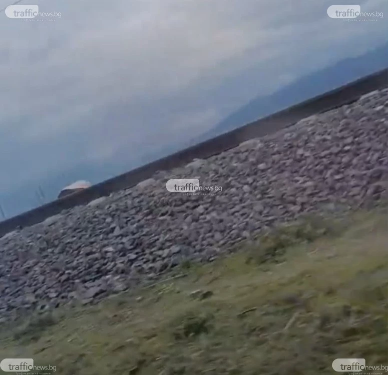 Мъжът, прегазен от влак в Пловдив, сам легнал на релсите