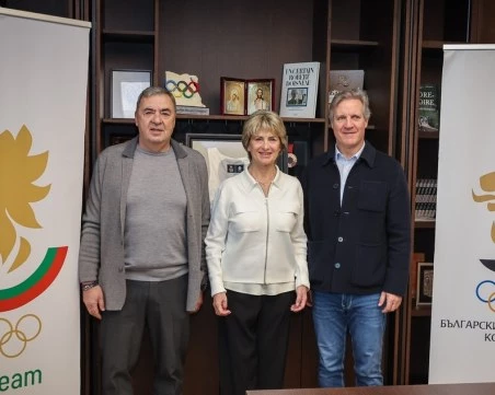 Шефът на Световното плуване се срещна с Георги Аврамчев и Весела Лечева