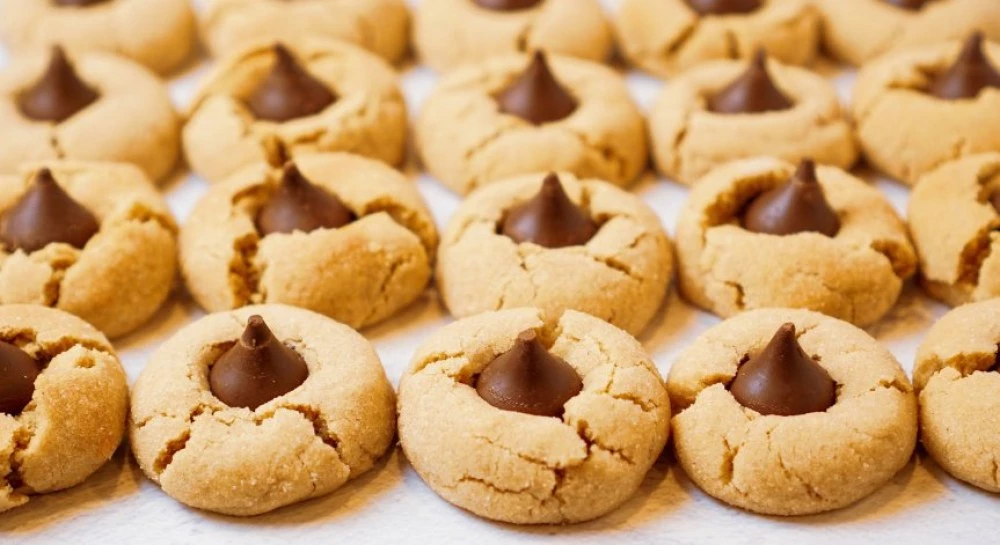 Рецепта за бисквити с фъстъчено масло и шоколад