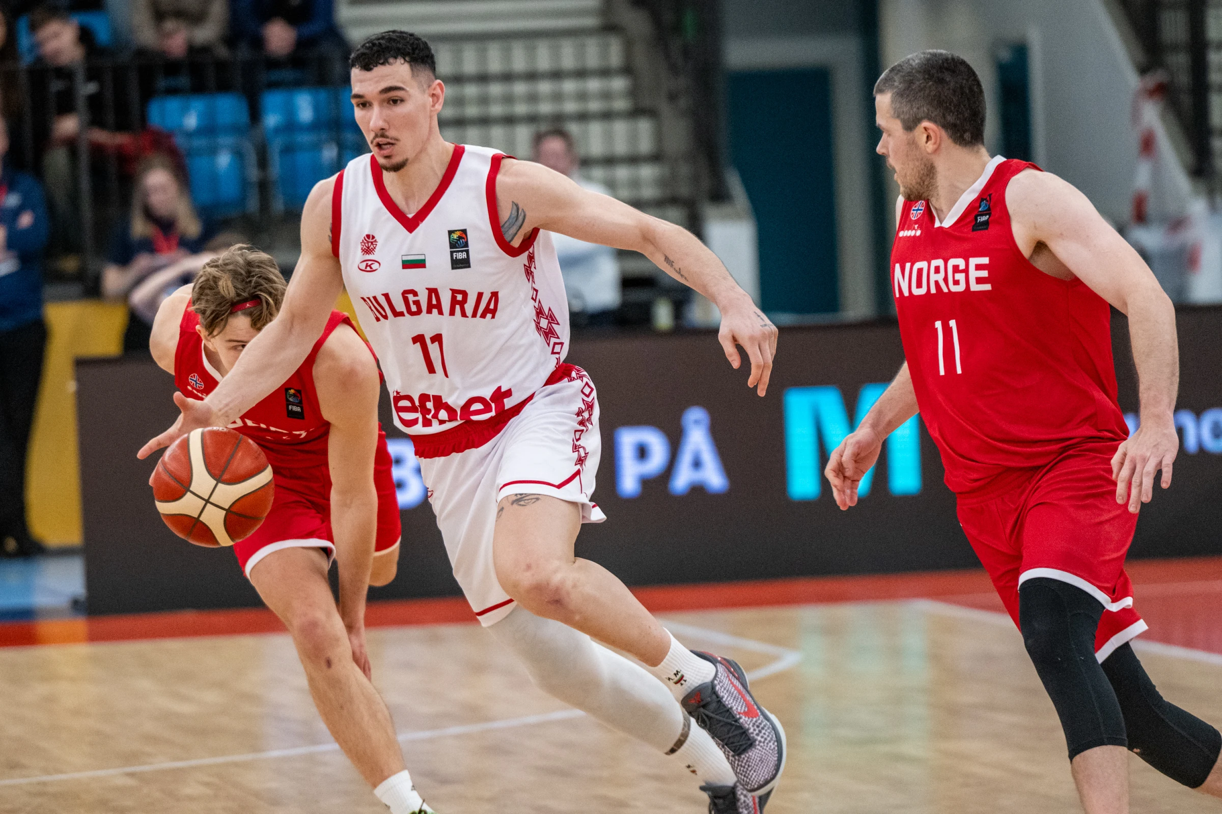 Баскетболните национали загубиха гостуването си на Норвегия