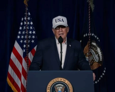 Не се очаква Тръмп да направи обръщение към нацията