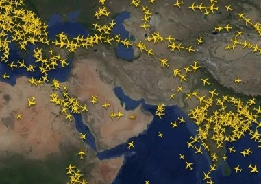 EASA издаде спешно предупреждение за въздушното пространство над Близкия изток