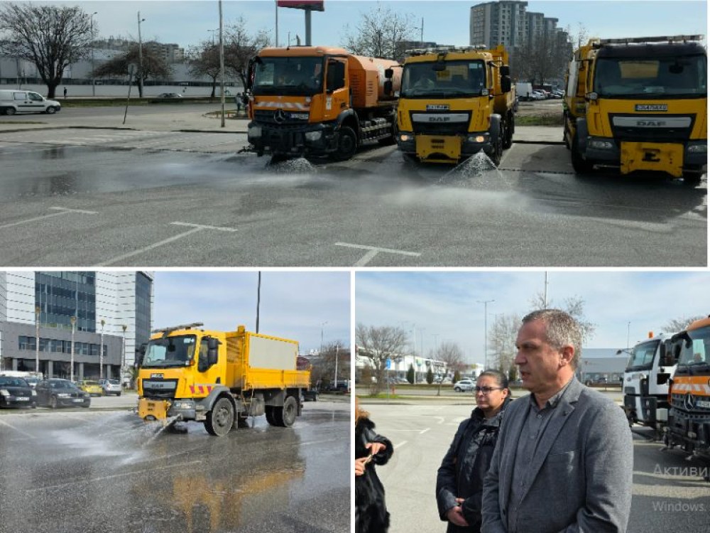 Стартира пролетното миене на улиците в Пловдив, готви се обществена поръчка за нова техника за 6 млн. евро