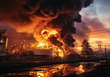 Дронове удариха резервоар за гориво на голямо пристанище в Оман