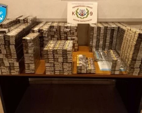 Българин е задържан за контрабанда на цигари в Гърция