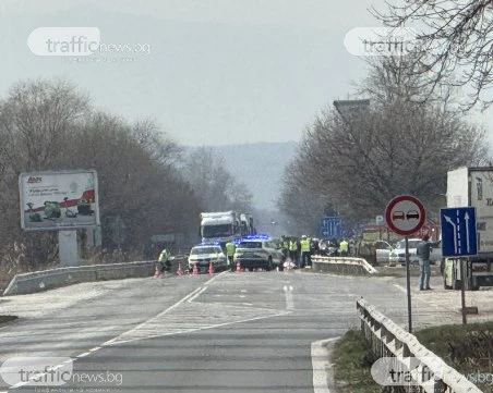 Има загинал при тежката катастрофа с мотор, блокирала Околовръстното на Пловдив