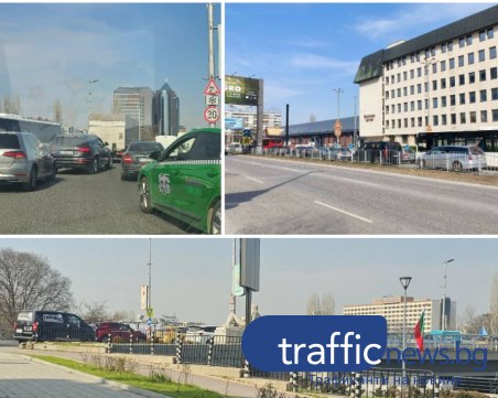 Цял ден транспортен колапс край Панаира, нито един регулировчик на място