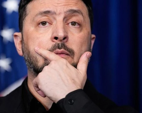 Зеленски: Тристранните мирни преговори са в застой заради войната с Иран