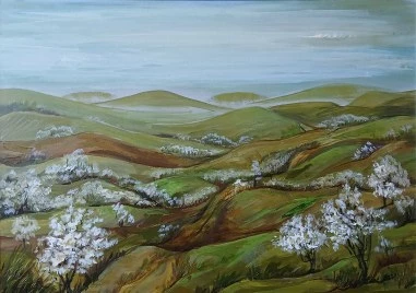 Емилия Арабаджиева рисува магичните мигове на съзерцание