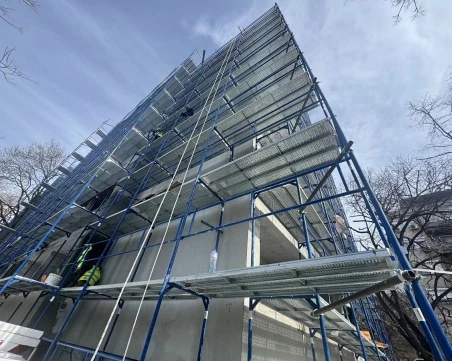 Санирането на жилищна сграда на бул. „Източен