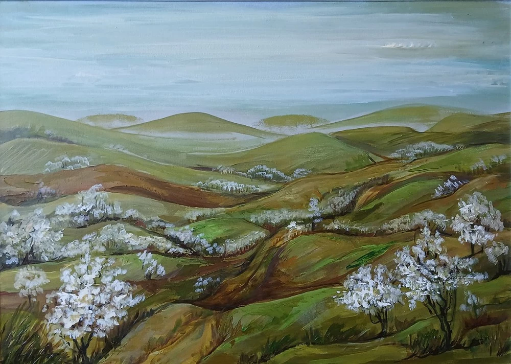 Емилия Арабаджиева рисува магичните мигове на съзерцание