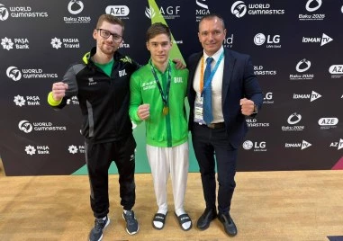 Давид Иванов със злато от Световната купа по гимнастика