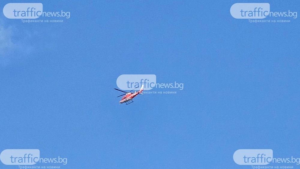 Спешна въздушна мисия: Транспортираха мъж в критично състояние от Сливен до Пловдив