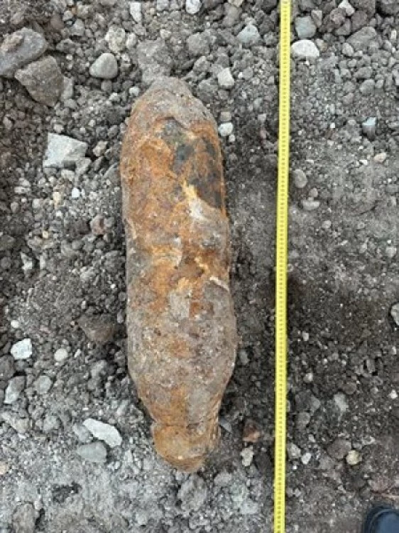 Откриха невзривен снаряд край Казанлък