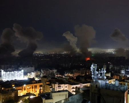 Най-малко седем жертви при израелска атака срещу ливанската столица Бейрут