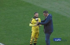 Наградиха Николай Минков за Футболист номер 1 на Пловдив