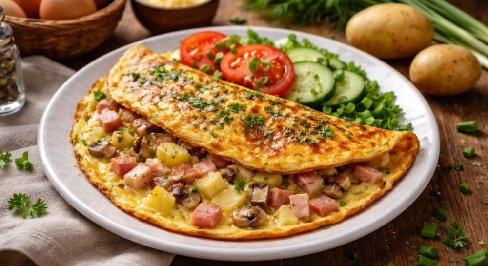 По бабина рецепта: Омлет по селски