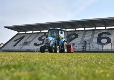 Локо започна регенерация на терените на Лаута