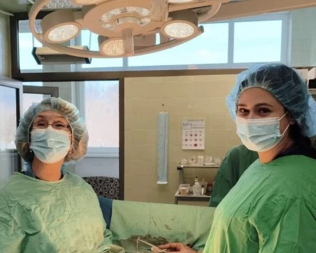 7-килограмов тумор отстрани eкипът на Клиниката по акушерство и гинекология към УМБАЛ „Свети Георги