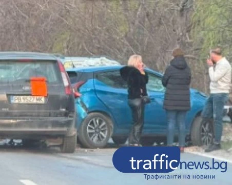 Ад на Околовръстното на Пловдив: Катастрофа с няколко коли парализира трафика