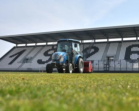 Локо започна регенерация на терените на Лаута