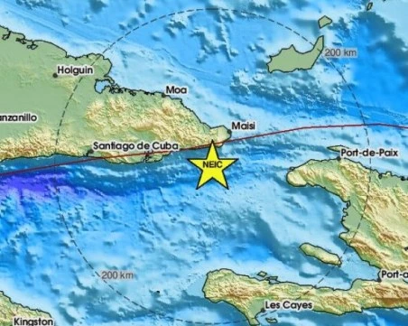 Земетресение от 5,8 удари Куба