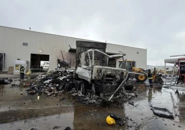 Разследват палеж по непредпазливост след инцидента с изгорелия тир на Капитан Андреево