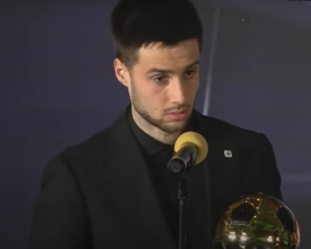 Илия Груев е Футболист номер 1 на България за 2025-та година