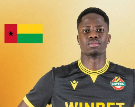 Футболист на Ботев с повиквателна за националния отбор на Гвинея Бисау
