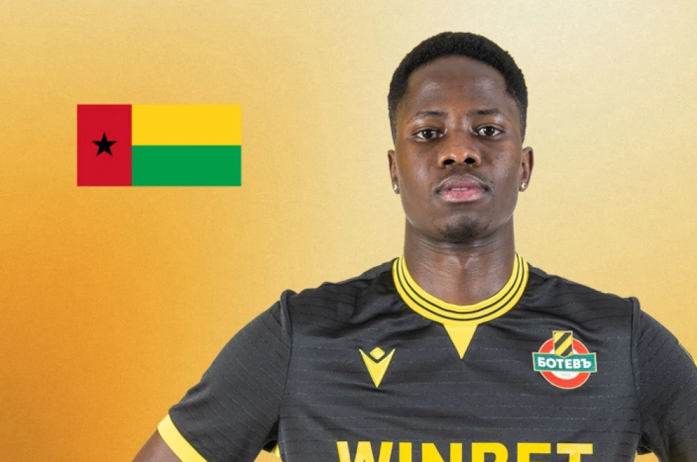 Футболист на Ботев с повиквателна за националния отбор на Гвинея Бисау