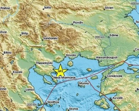 30 вторични труса регистрирани след силното земетресение в Света гора снощи