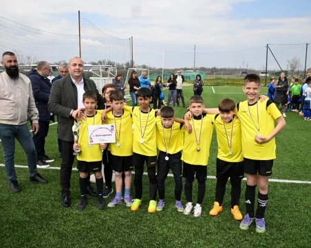 Отборът на ОУ „Св. Климент Охридски