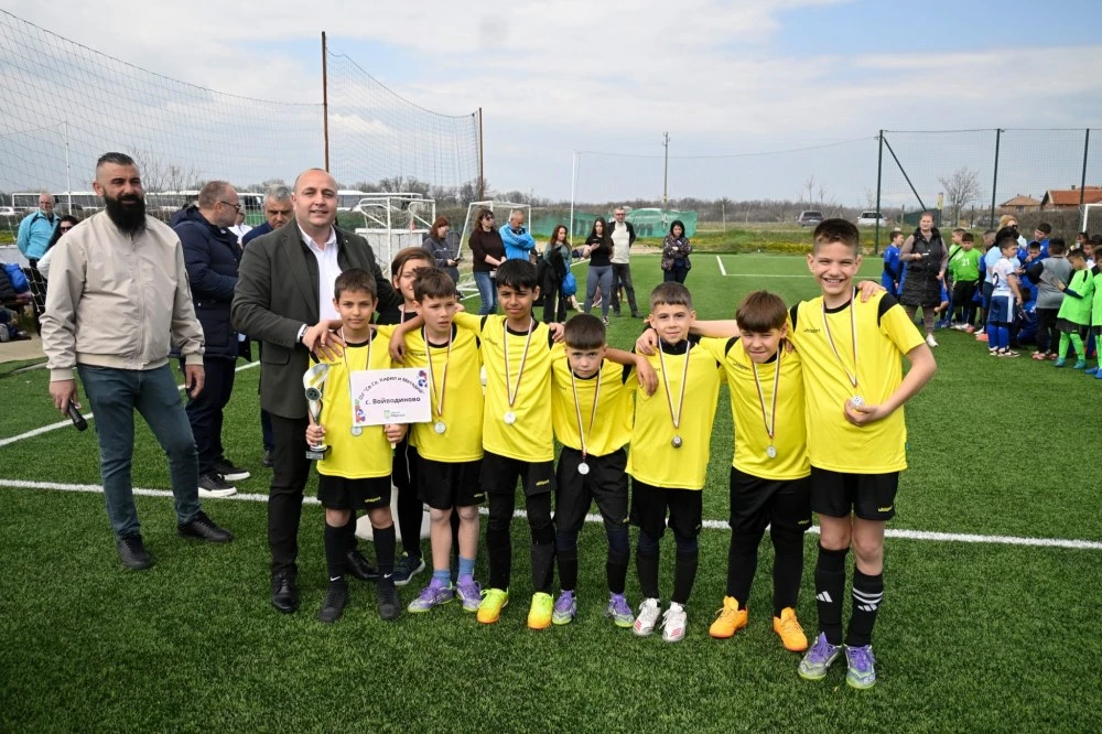 Отборът на ОУ „Св. Климент Охридски