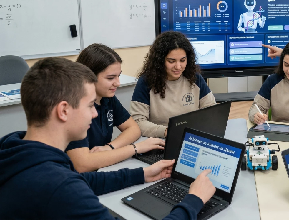 Революция в образованието: Изкуственият интелект влиза официално в учебните програми от 2026 г.