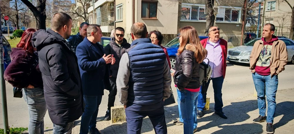 Санирането на блок в район „Източен