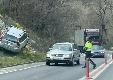 Зрелищна катастрофа в Кресненското дефиле