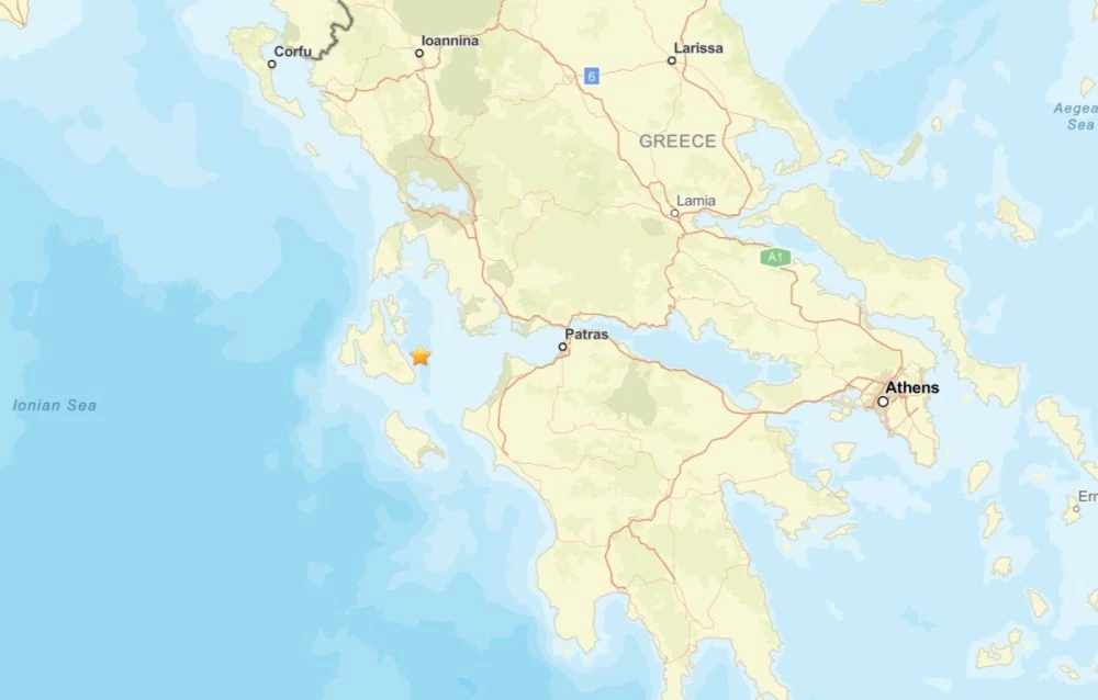 Земетресение от 4,3 е регистрирано на гръцкия остров Кефалония