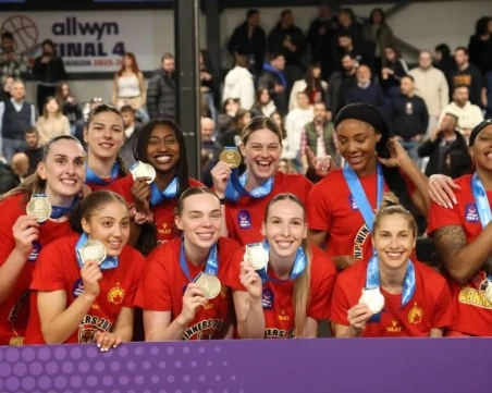 Баскетболистката Борислава Христова спечели Купата на Гърция