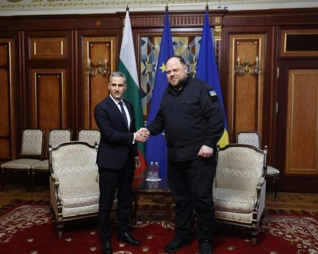 Гюров пред Руслан Стефанчук: България ще продължи активната си подкрепа за Украйна и усилията за устойчив мир