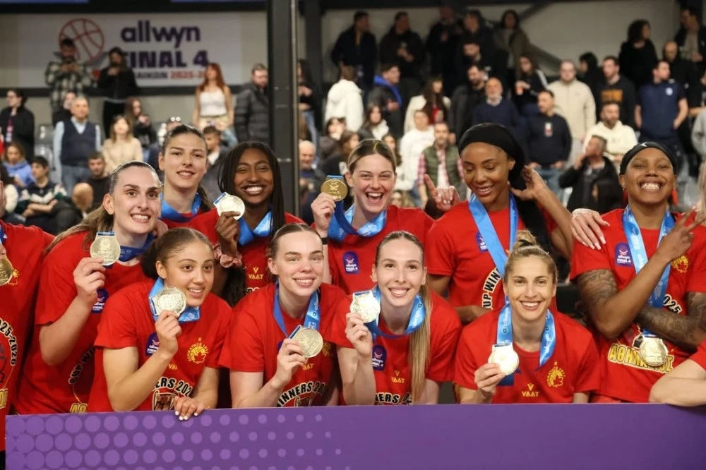 Баскетболистката Борислава Христова спечели Купата на Гърция