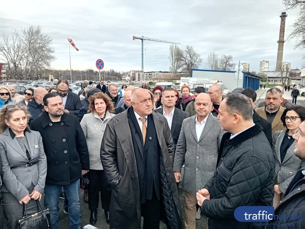 Бойко Борисов инспектира строежа на новата Детска болница в Пловдив
