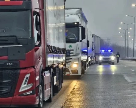 От утре превозвачите на тирове са задължени да носят ТАГ устройства, за да влязат в Сърбия
