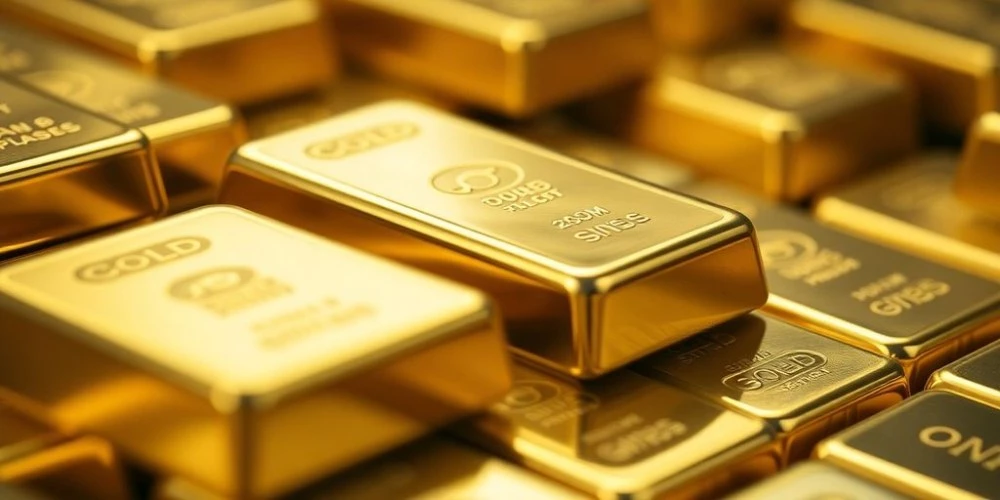 Златото се насочва към най-големия си месечен спад от 2008 г.