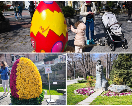 Пловдив се подготвя за Великден, пролетта и празничното настроение вече се усещат под тепетата