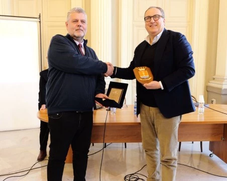 Стефан Послийски се срещна с кмета на италианския град Санта Мария Капуа Ветере