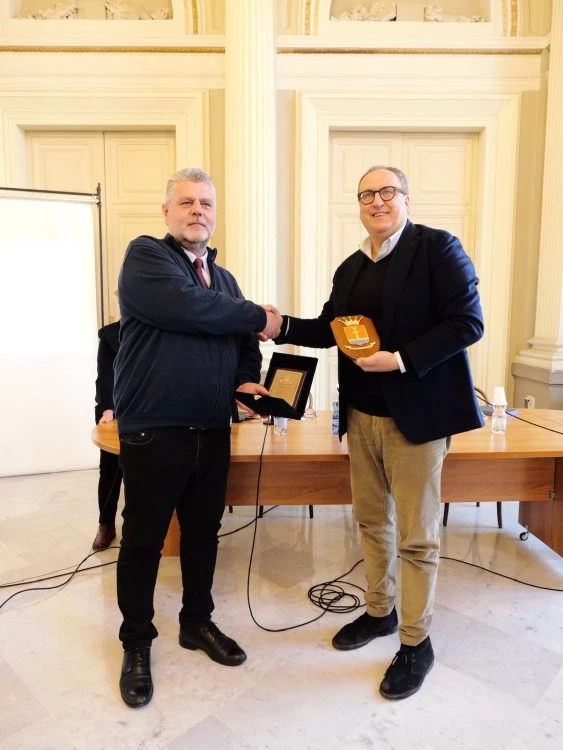 Стефан Послийски се срещна с кмета на италианския град Санта Мария Капуа Ветере