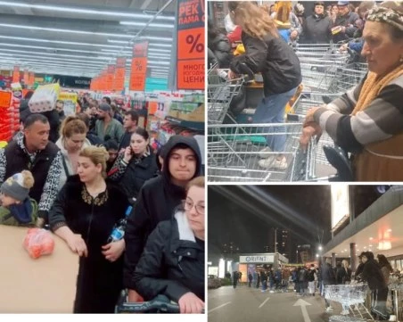 Истерия в пловдивски магазин: Опашки, крясъци и почти бой за телевизор ВИДЕО